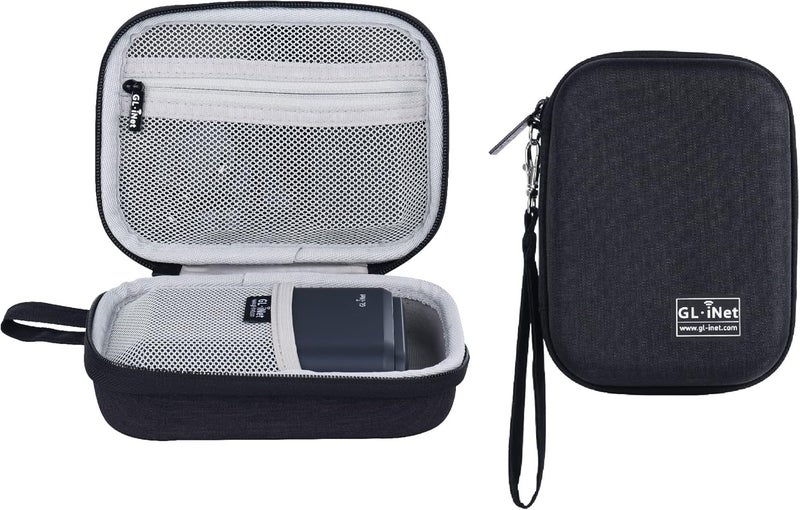GL.iNet Gadget Organizer Case for Travel Routers GL-AXT1800/ GL-MT3000/ GL-SFT1200/ GL-E750, Chargers, Cables, and Accessories, Sturdy & Durable Pouch, Hand-carry EVA bag, Anti-shock, Water Resistant - Image 1
